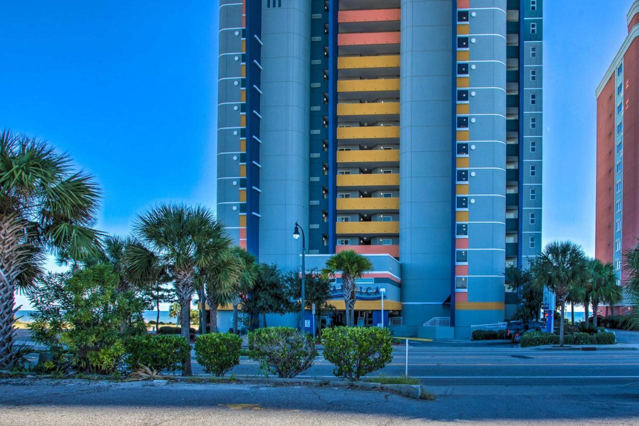 Oceanfront Condo With Huge Balcony Walk To Skywheel Миртл-Бич Экстерьер фото