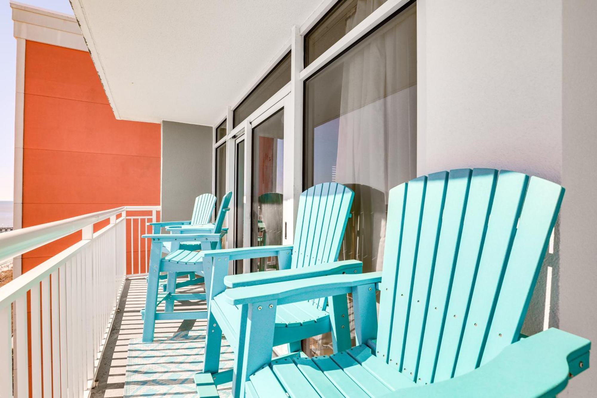 Oceanfront Condo With Huge Balcony Walk To Skywheel Миртл-Бич Экстерьер фото