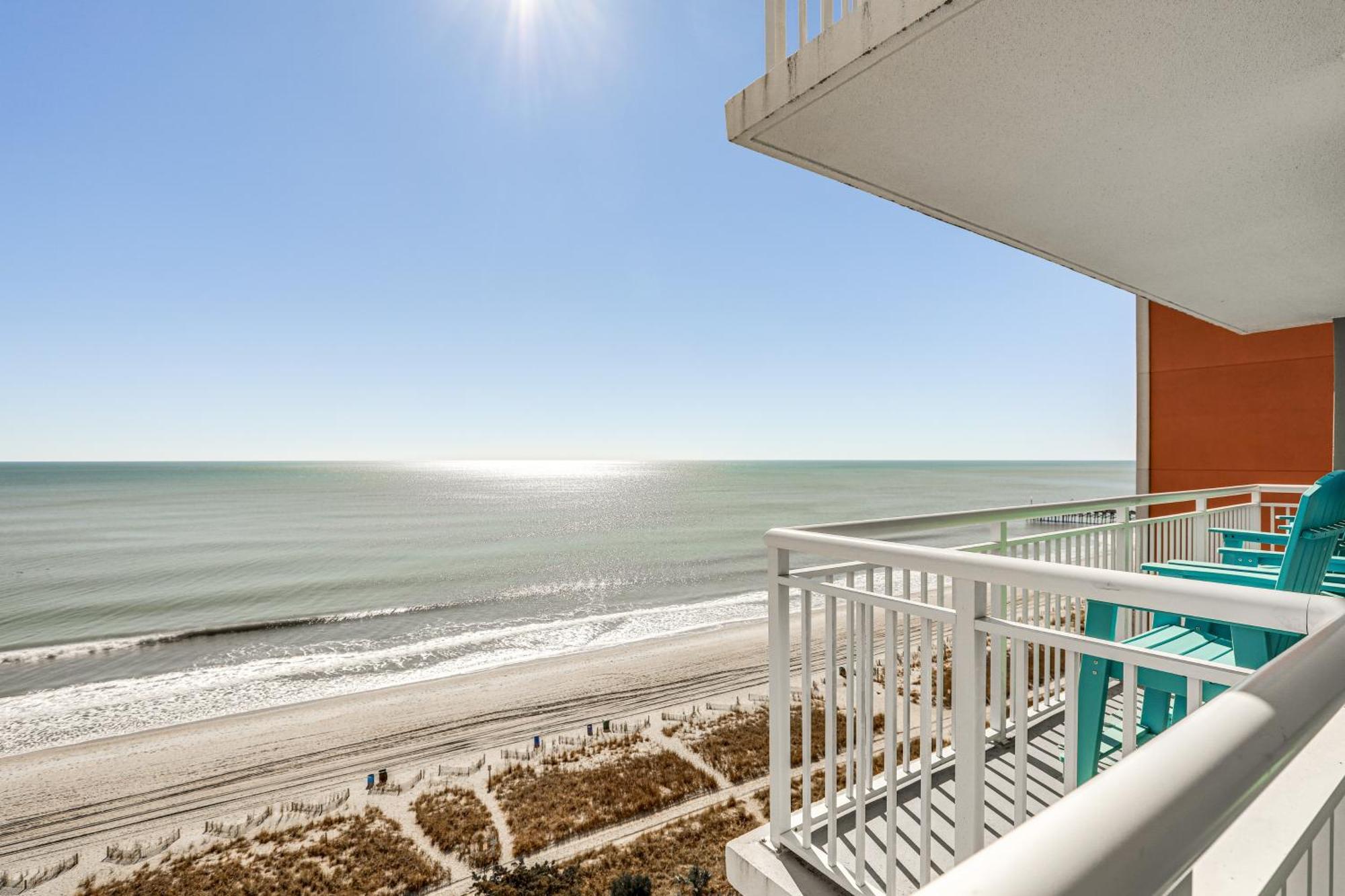 Oceanfront Condo With Huge Balcony Walk To Skywheel Миртл-Бич Экстерьер фото
