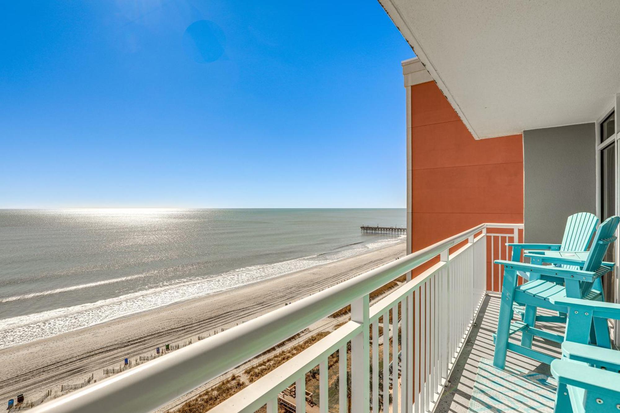 Oceanfront Condo With Huge Balcony Walk To Skywheel Миртл-Бич Экстерьер фото