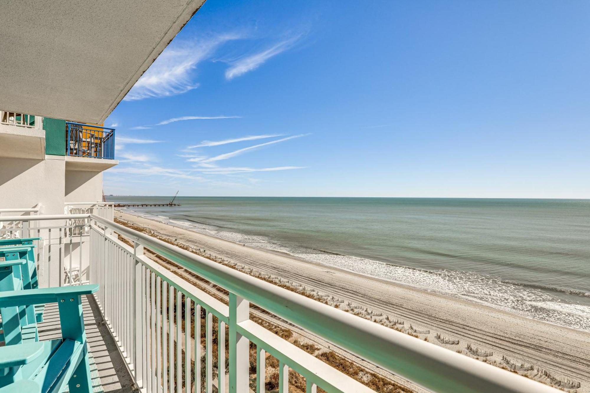 Oceanfront Condo With Huge Balcony Walk To Skywheel Миртл-Бич Экстерьер фото